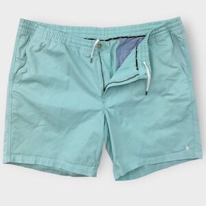 Polo Ralph Lauren Mens 2XB Stretch Classic Fit Shorts Mint Green‎